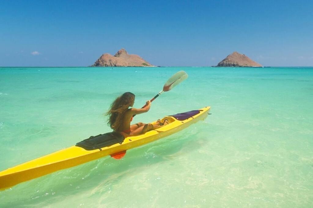 Cute Guest Suite In Kailua With Ac!!! Ngoại thất bức ảnh